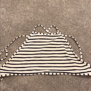 aerie striped bathing suit